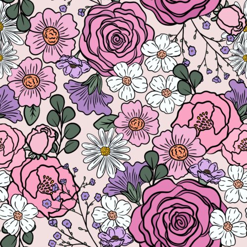 Spring and Summer Floral - Blush Romance