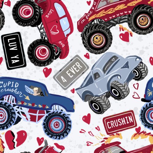 Lindsay Anne - Valentines Monster Truck 1