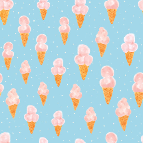 Seamless Gal - Ice Cream Cones 8x8