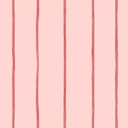 Lindsay Anne - Icing Stripe   Pink Frosting Red
