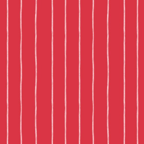 Lindsay Anne - Icing Stripe   Sugar And Spice Red