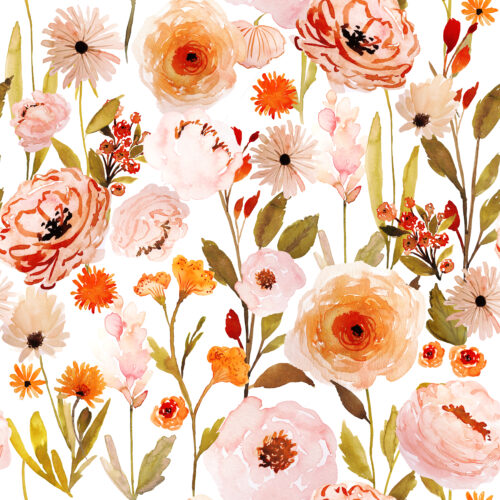 Indy Bloom Designs - Indy Bloom Design Autumn Garden White