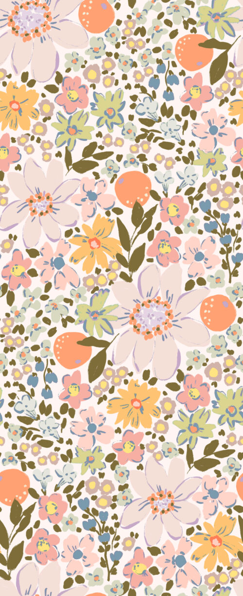 Indy Bloom Designs - Indy Bloom Fruity Florals In Tangerine 12