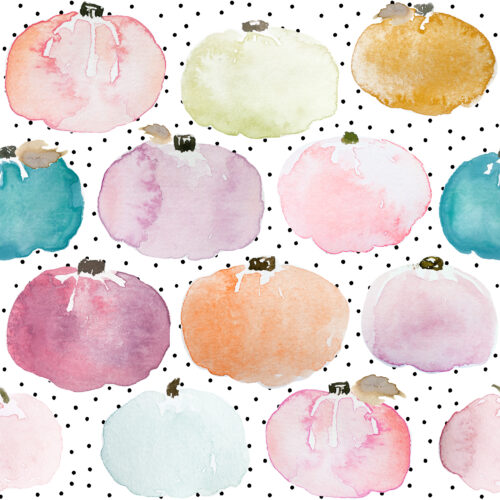 Indy Bloom Designs - Indy Bloom Pastel Pumpkin Polka 2
