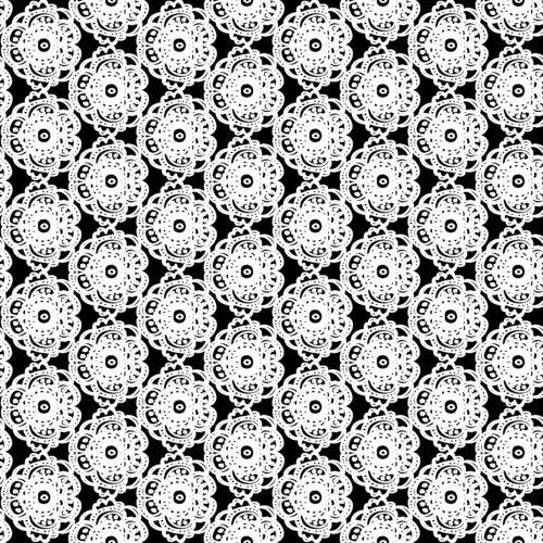 Indy Bloom Designs - Indy Bloom Design Santa Lace Black