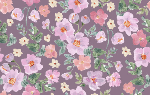 Indy Bloom Designs - Ivy Gardens In Plum 24