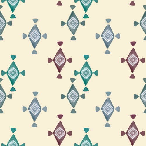 Highland Fields - Jade Aztec