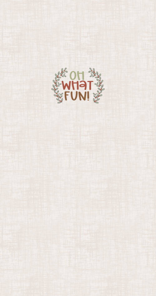 Krystal Winn - Jolly Panel Oh What Fun