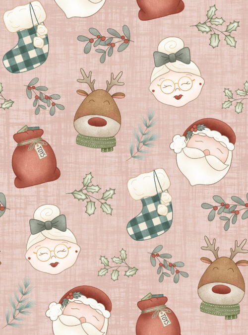 Krystal Winn - Jolly Santa Light Skin Pink