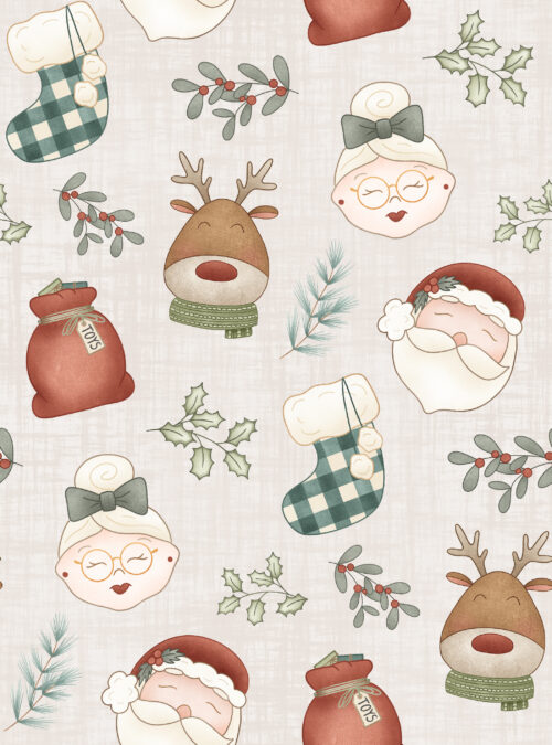 Krystal Winn - Jolly Santa Light Skin White