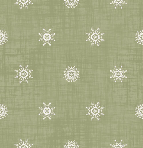 Krystal Winn - Jolly Snowflake Green