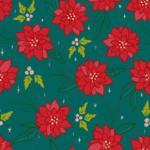 Juniper Row - Joyful Floral In Green