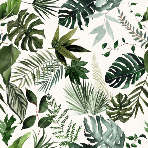 Hip Kid Design - Jungle Lush Leaves