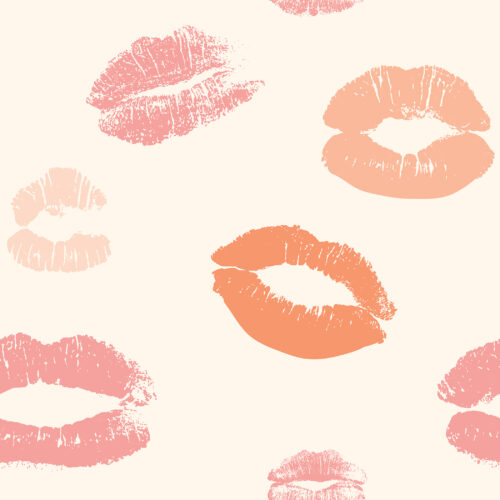 Indy Bloom Designs - Kissy Lips In Valentine 7x7