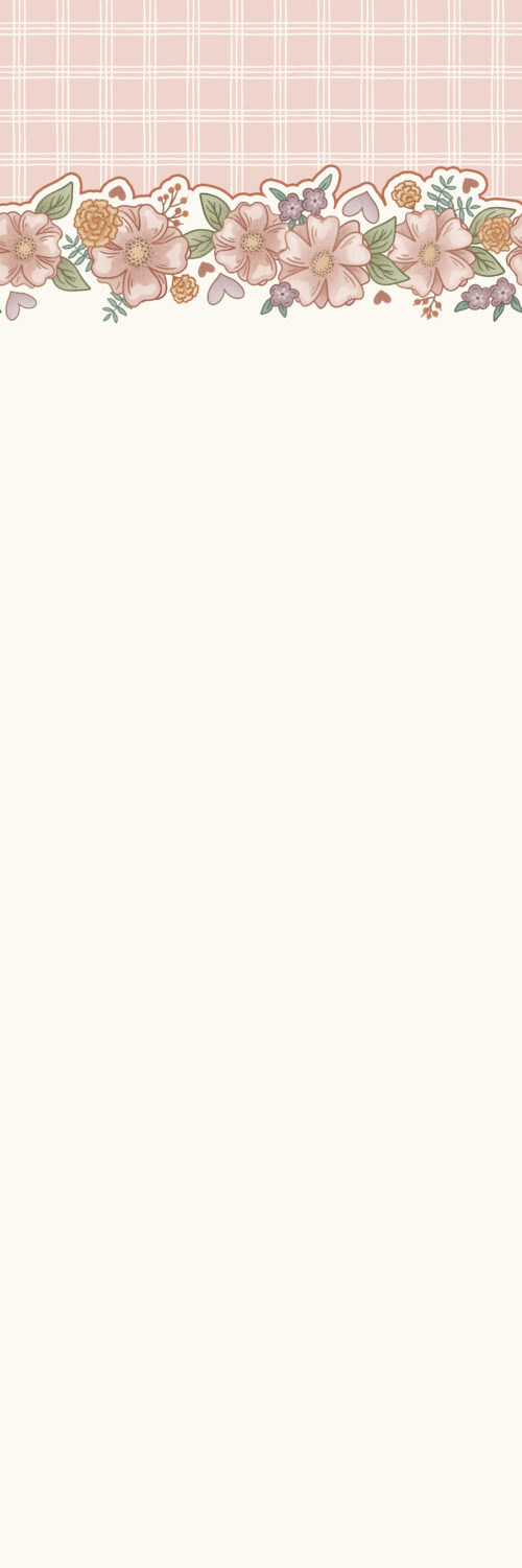 Krystal Winn - Kitty Love Border Floral