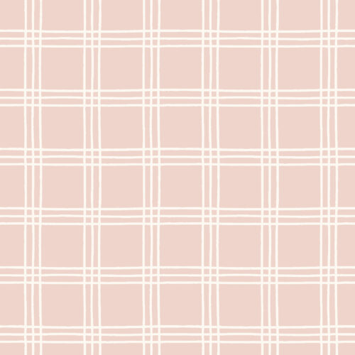 Krystal Winn - Kitty Love Plaid Baby Pink