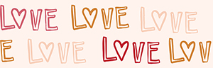 Indy Bloom Designs - Love Love Love 1