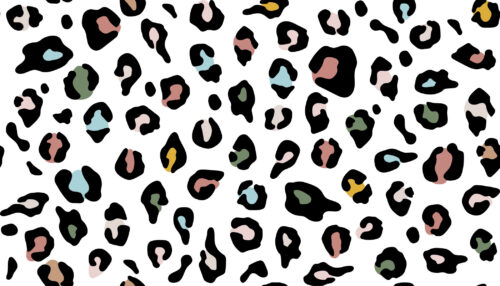 Hip Kid Design - Leopard on White