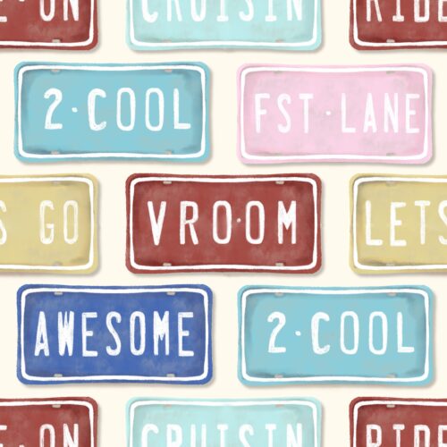 Lindsay Anne - License Plate Cream