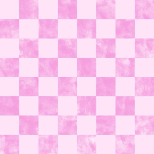 Lindsay Anne - Light Pink Watercolor Checker
