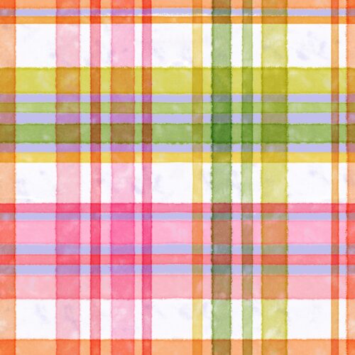 Lindsay Anne - Lily Plaid Purple Sky