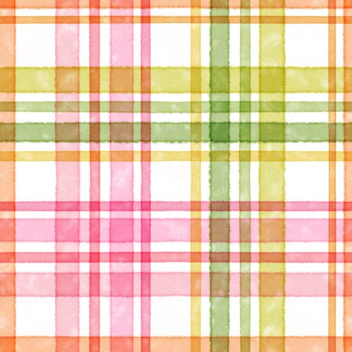 Lindsay Anne - Lily Plaid White