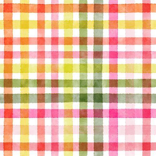 Lindsay Anne - Lily Summer Plaid White