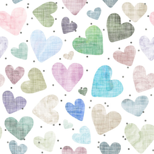 Hip Kid Design - Linen Hearts