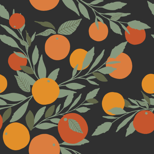 Indy Bloom Designs - Midnight Tangerine