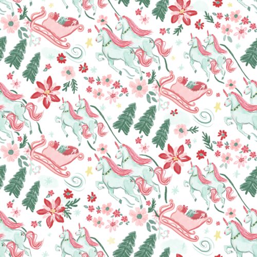 Lindsay Anne - Magical Holiday Unicorn Floral