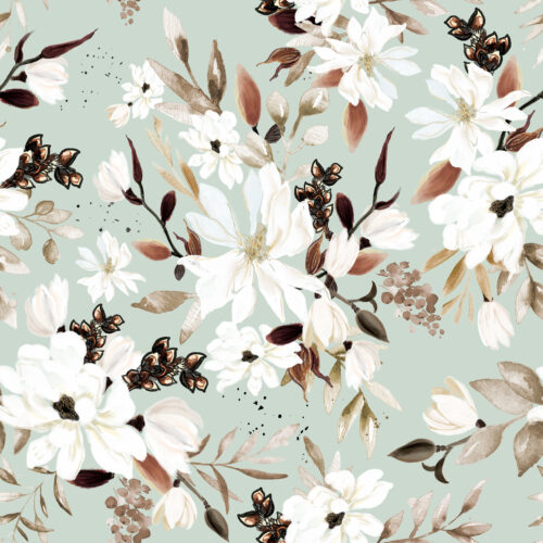 Hip Kid Design - Magnolia Grove on Powder Ash