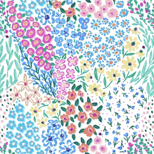 Lindsay Anne - Meadow Maze White Bright Laa