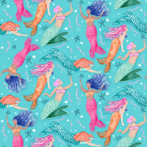 Lindsay Anne - Mermaids Melody Turquoise Waters