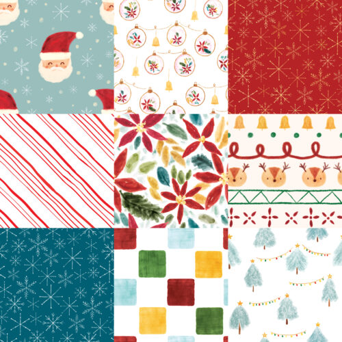 Seamless Gal - Merry Magic Patchwork