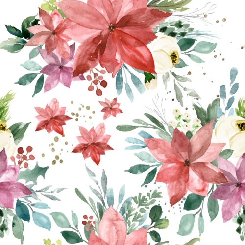 Hip Kid Design - Merry Watercolor Florals