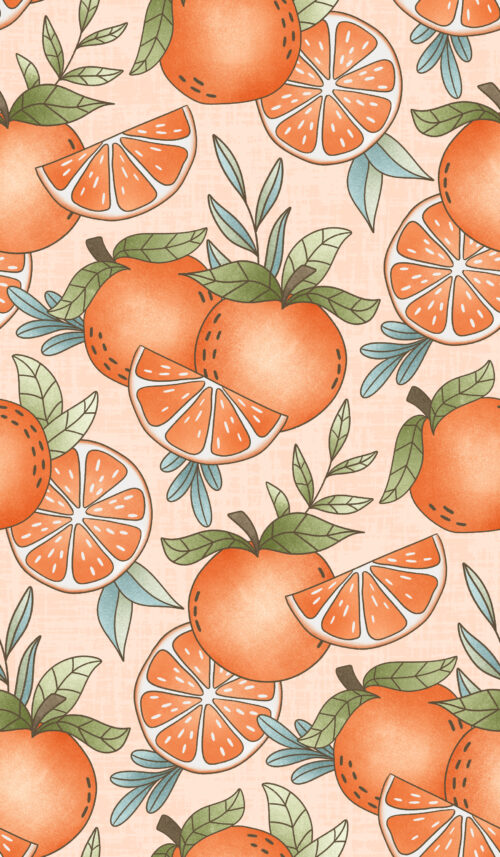 Krystal Winn - Mesa Oranges Peach