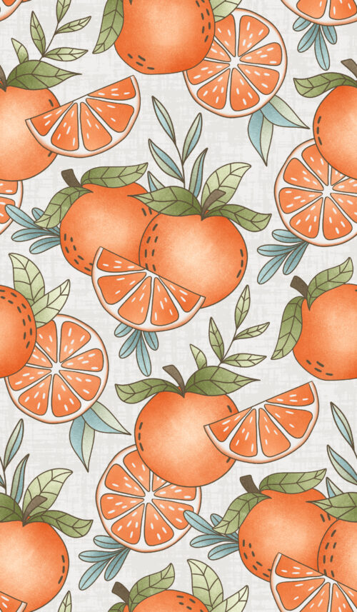 Krystal Winn - Mesa Oranges White