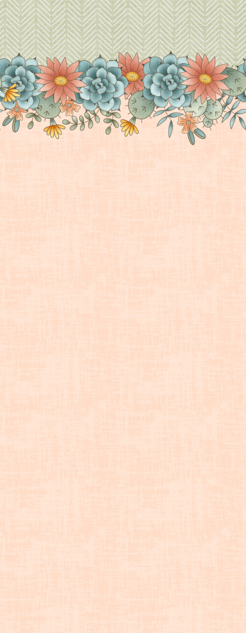 Krystal Winn - Mesa Single Border Desert Floral