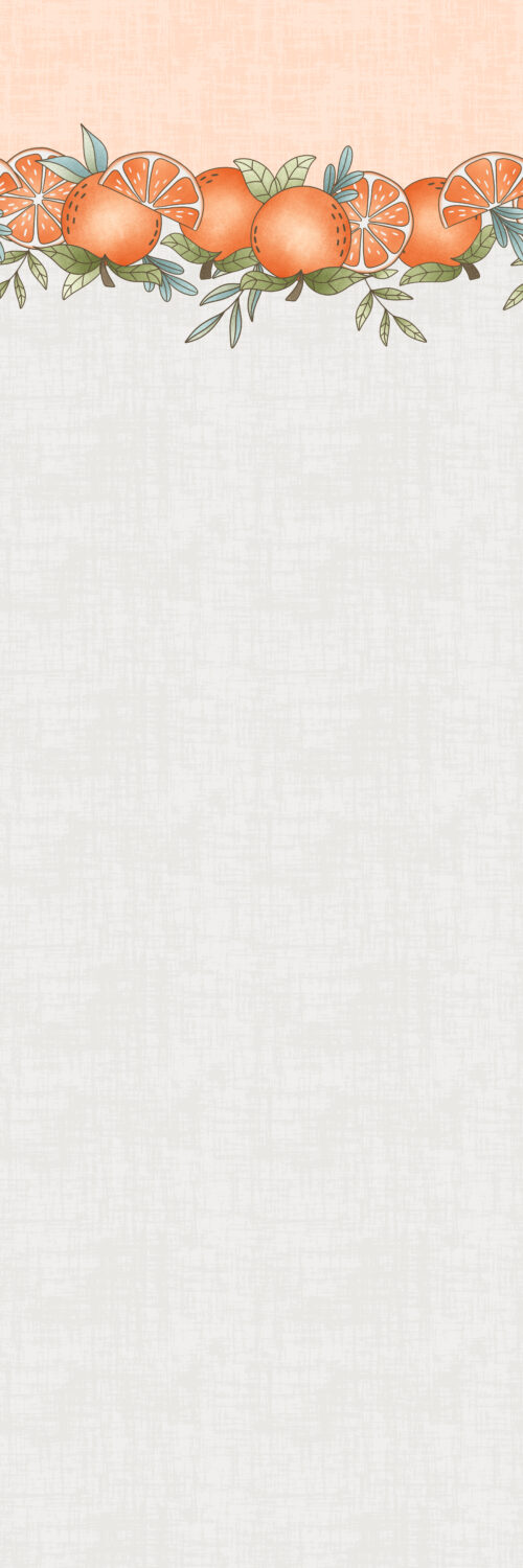 Krystal Winn - Mesa Single Border Oranges