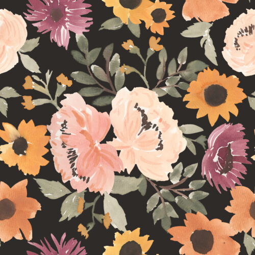 Indy Bloom Designs - Midnight Fall Floral