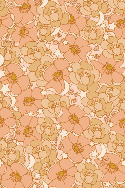 Moon & Stars Floral