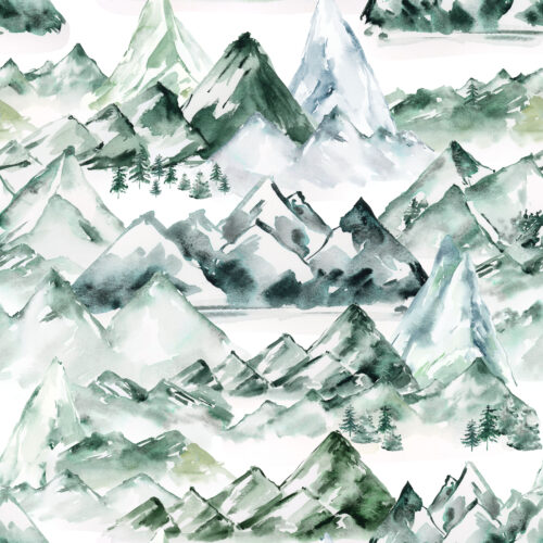 Hip Kid Design - Mountains Landscape
