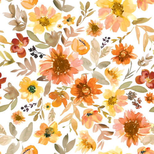 Hip Kid Design - Muted Sunflowers