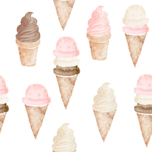 Hip Kid Design - Neapolitan Ice Cream Cones
