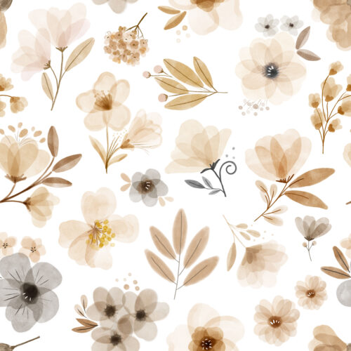 Hip Kid Design - Neutral Florals