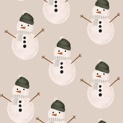 Hip Kid Design - Neutral Snowman