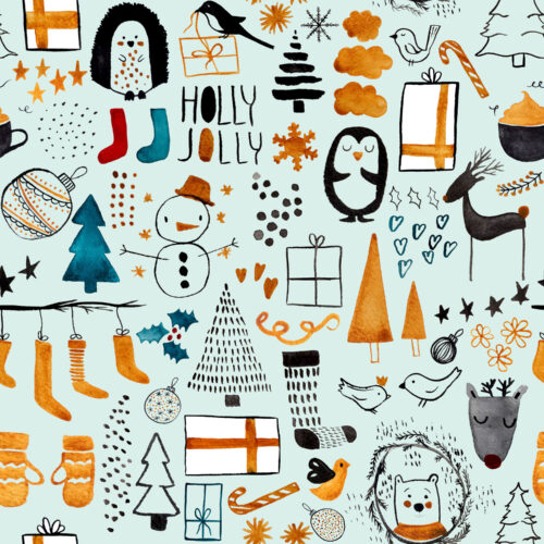 Hip Kid Design - Nordic Christmas on Swans Down