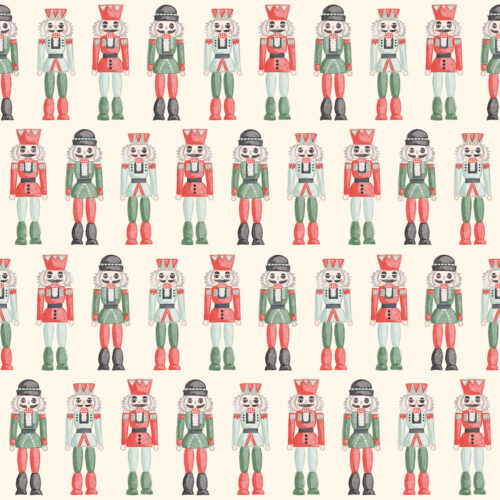 Nutcrackers Rows bright cream