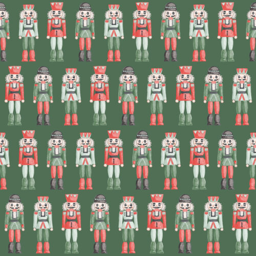 Nutcrackers Rows bright green