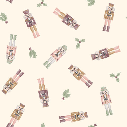 Nutcrackers tossed sugar plum cream